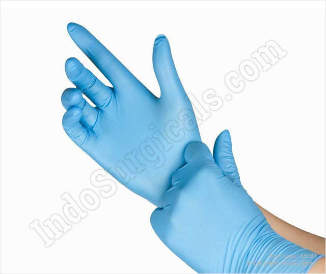 Nitrile Examination Gloves (Pack of 100 Pcs.)