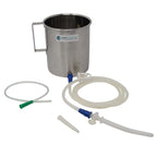 IndoSurgicals Stainless Steel Enema Kit (Tapped Nozzle) Additional View