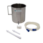 IndoSurgicals Stainless Steel Enema Kit (Straight Nozzle) Additional View