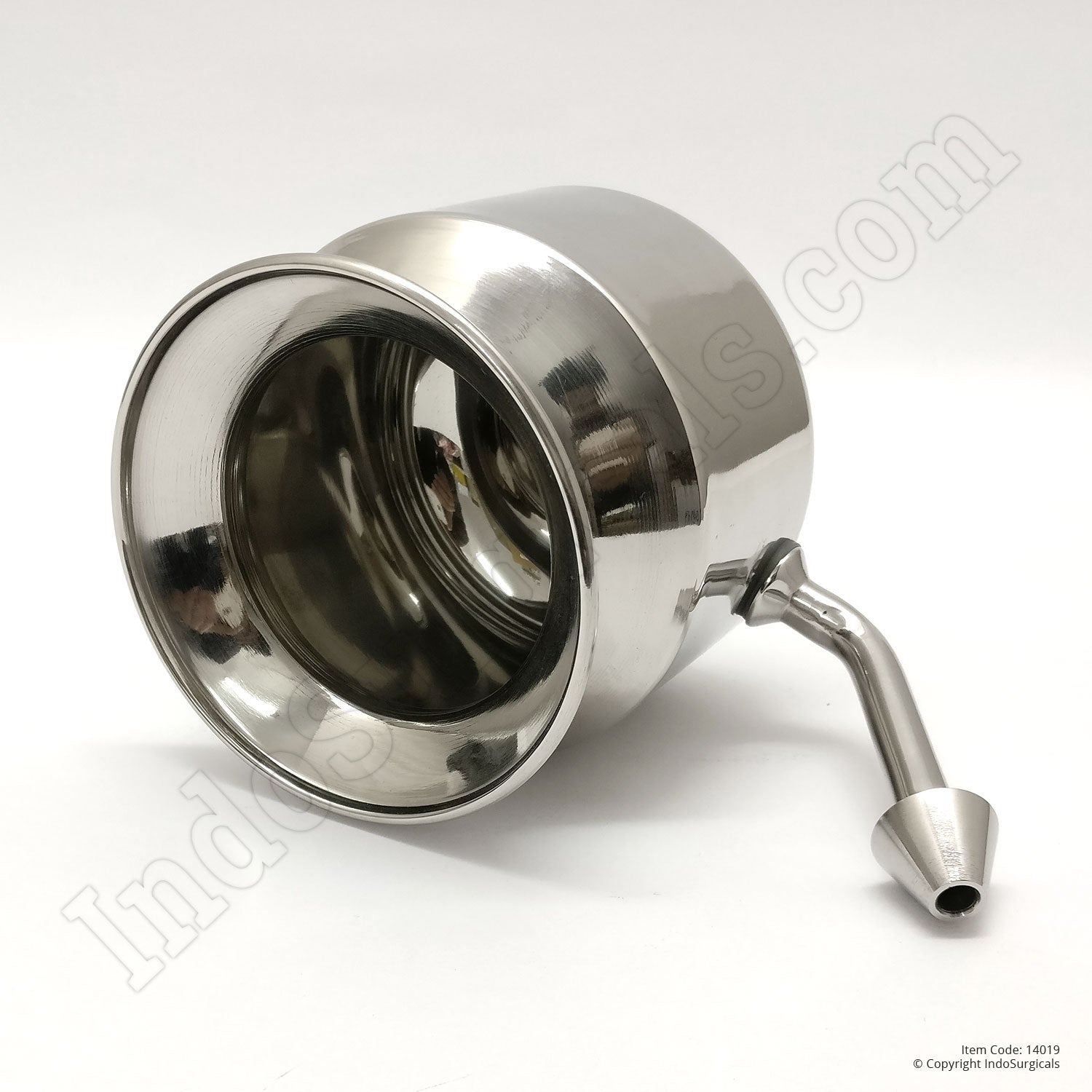 Stainless Steel Jala Neti Pot 500ml With 10 Sachet of Neti Salt Additional View