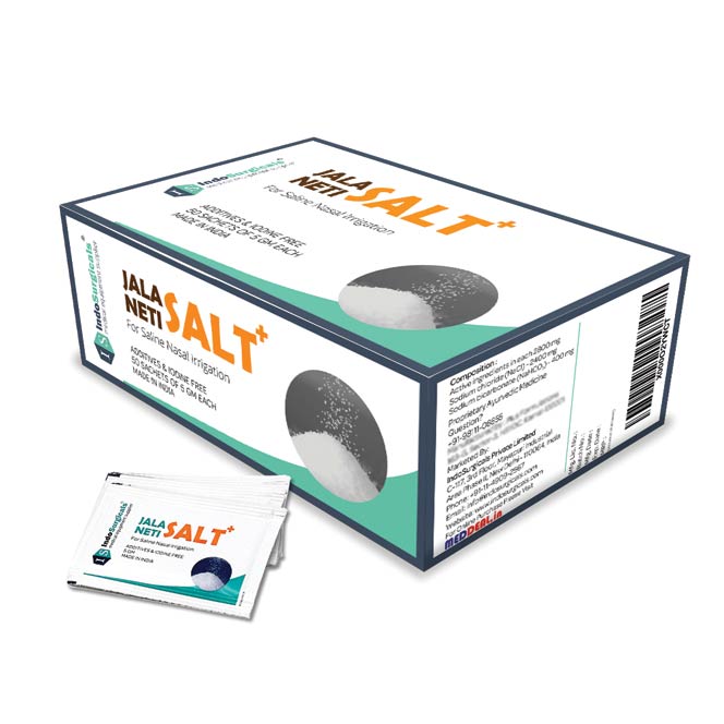 Jala Neti Salt Plus (Pack of 50 Sachet)