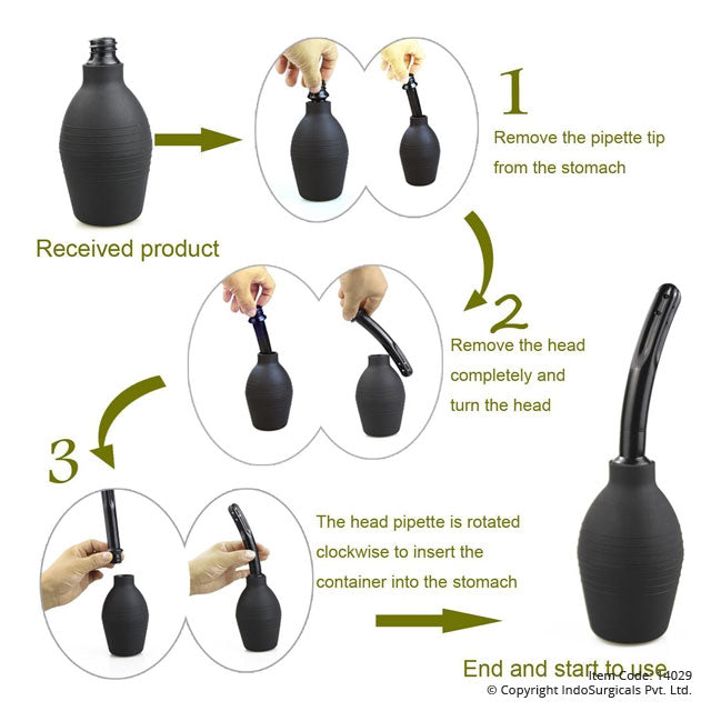 Vaginal Douche Spray Bulb 310 ml Additional View