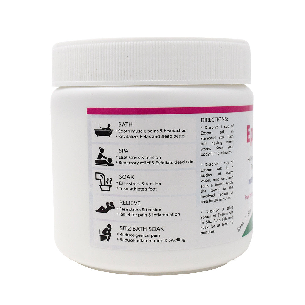 Natural Epsom Salt Great for Sitz Bath Soak 300 gm Additional View