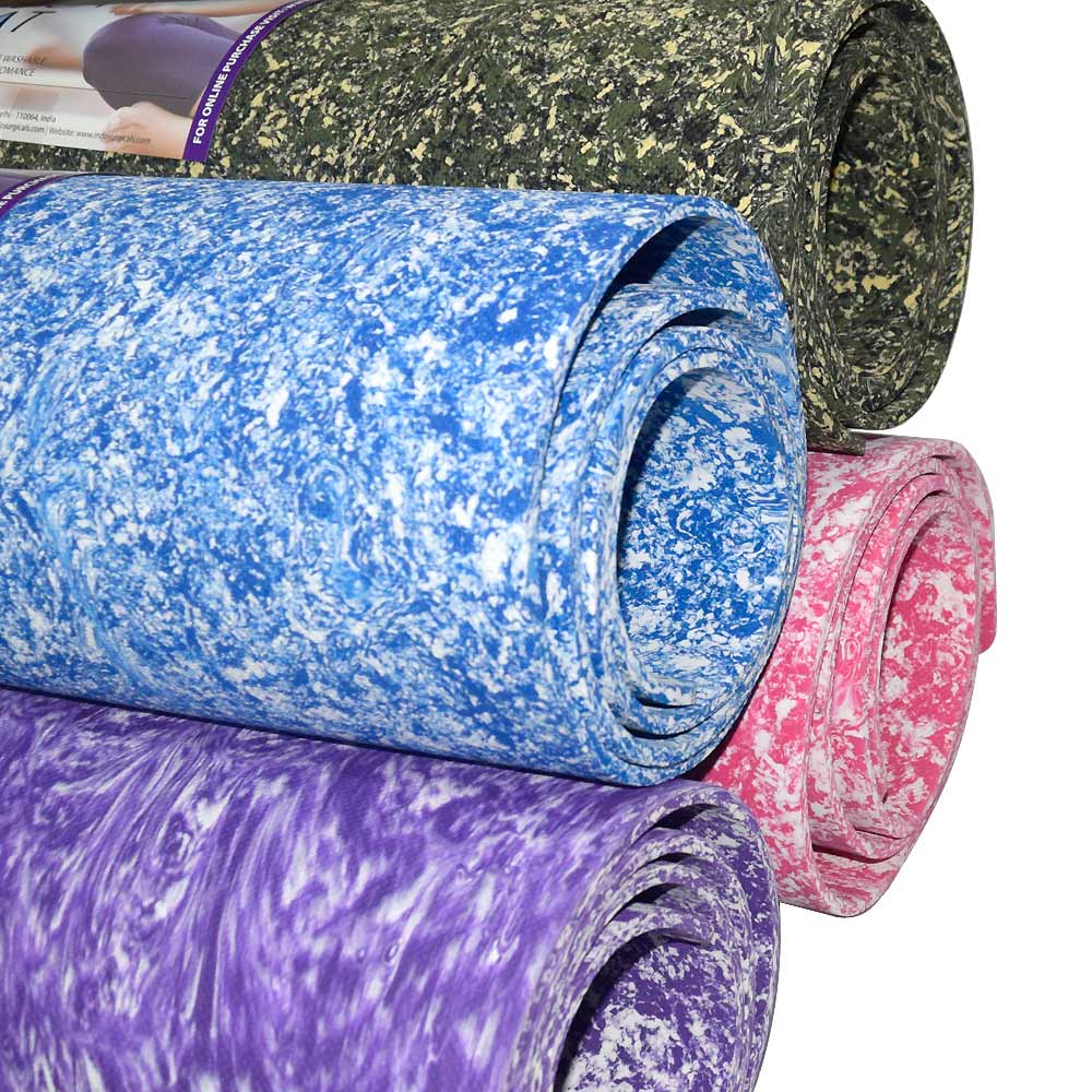 Yoga Mat Marbal Texture EVA Foam Additional View