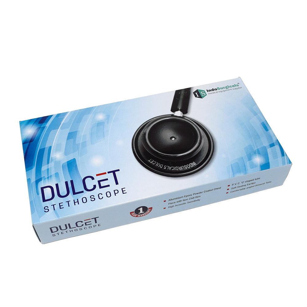 IndoSurgicals Dulcet Black Stethoscope Additional View