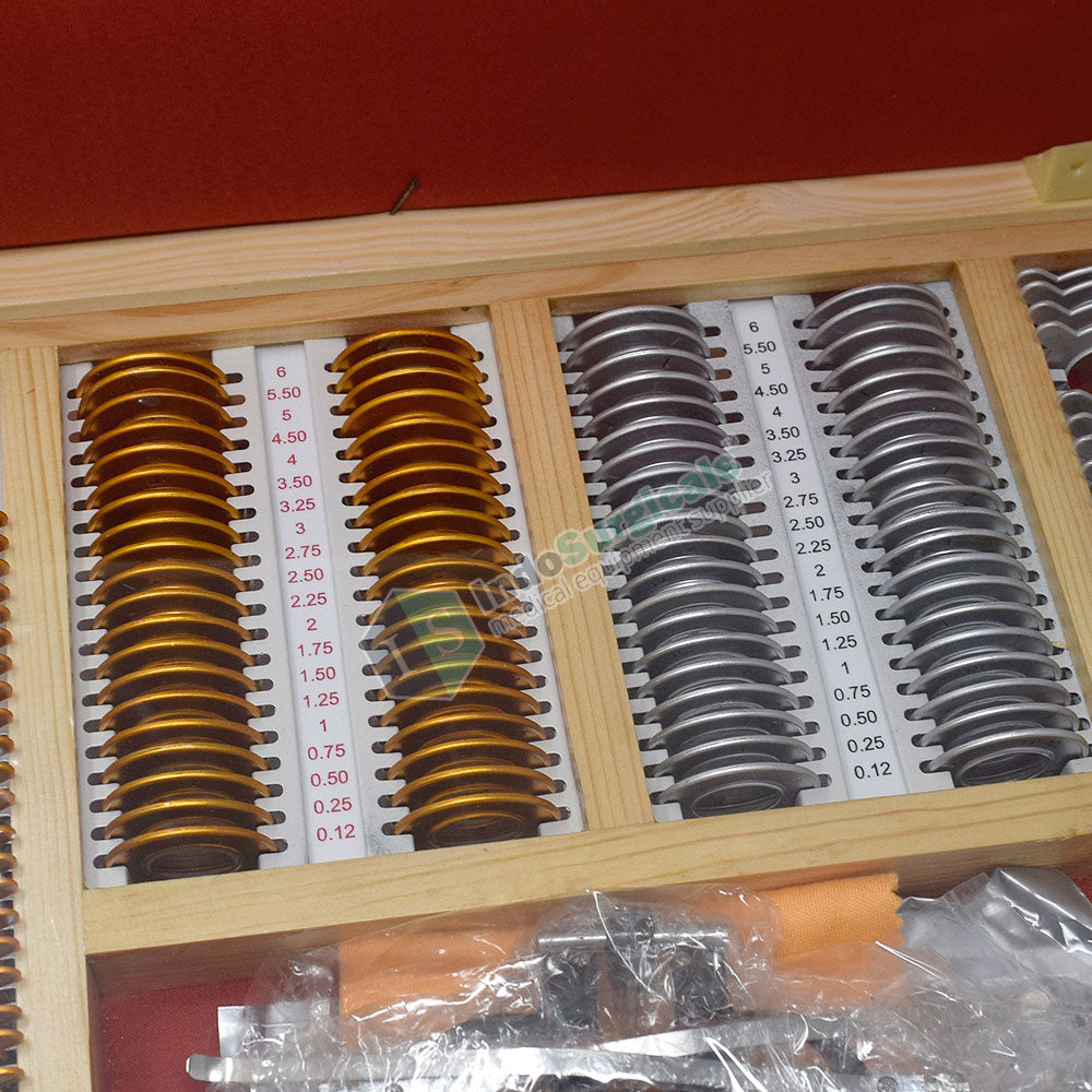 Trial Lens Set in Wooden Box Additional View
