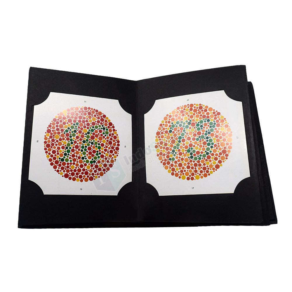 Ishihara's Test Book for Colour Deficiency (Deluxe Quality) Additional View