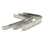 Tongue Depressor, Stainless Steel, L-Shape (Set of 3 Pcs.)