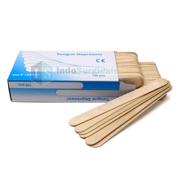 Non-Sterile Tongue Depressor, Wooden (Pack of 400 Pcs.) Additional View