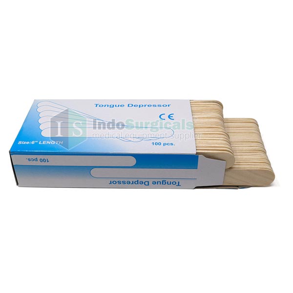 Non-Sterile Standard Wooden Tongue Depressor (Pack of 100 Pcs.) Additional View
