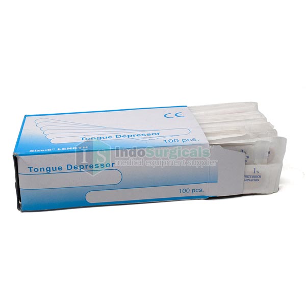 Sterile Standard Wooden Tongue Depressor (Pack of 100 Pcs.) Additional View