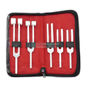 Aluminium Tuning Fork Set of 5 in Zipper Bag