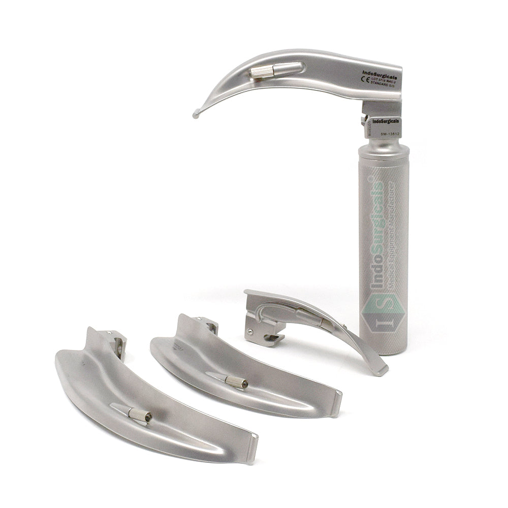 LED Laryngoscope Set Macintosh (Deluxe Quality)