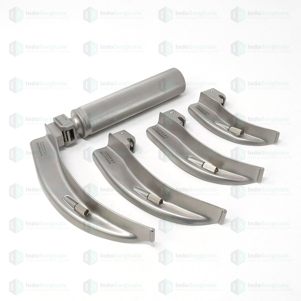 LED Laryngoscope Set Macintosh (Deluxe Quality) Additional View