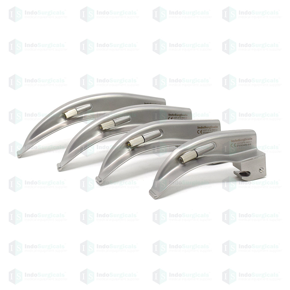 LED Laryngoscope Set Macintosh (Deluxe Quality) Additional View