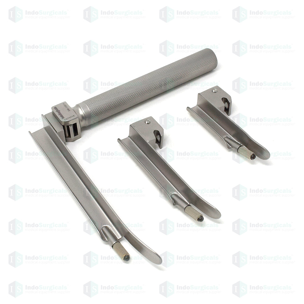LED Laryngoscope Set Miller (Deluxe Quality) Additional View