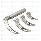 Fiber Optic LED Laryngoscope Set Macintosh Additional View