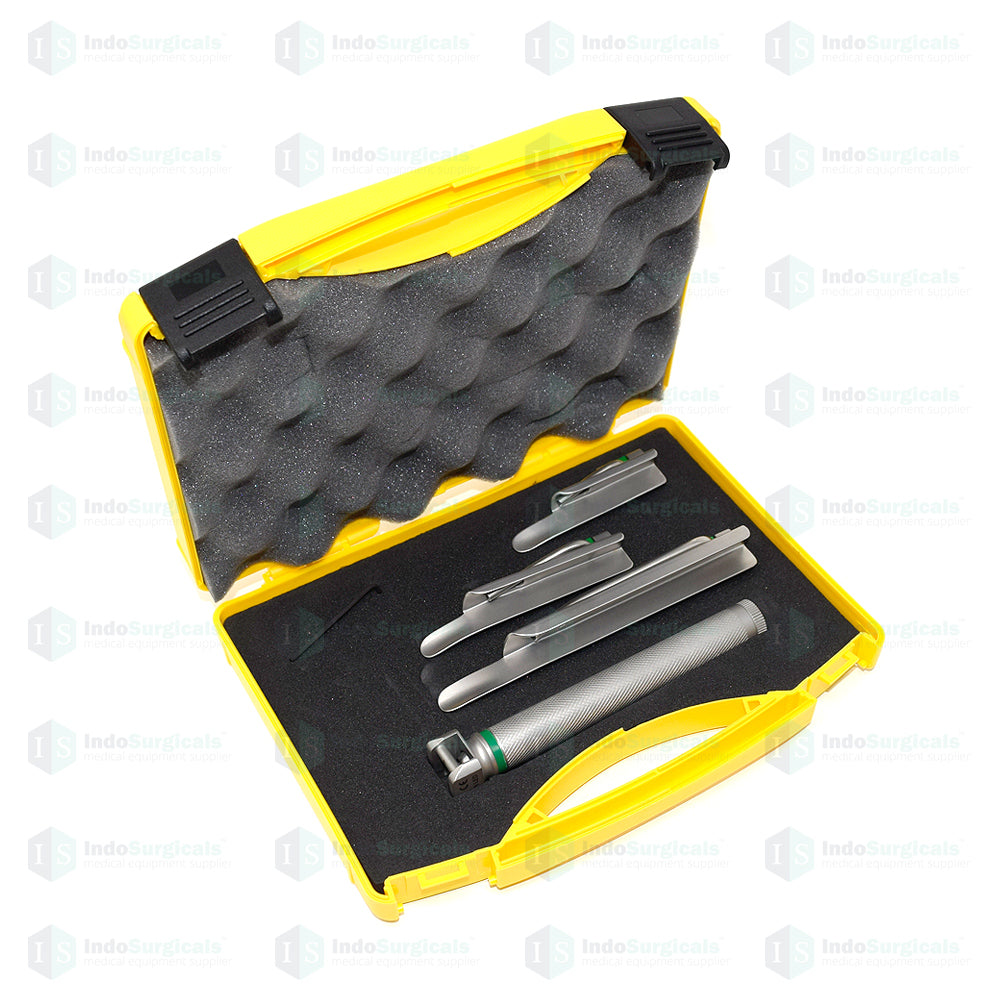 Fiber Optic LED Laryngoscope Set Miller Additional View