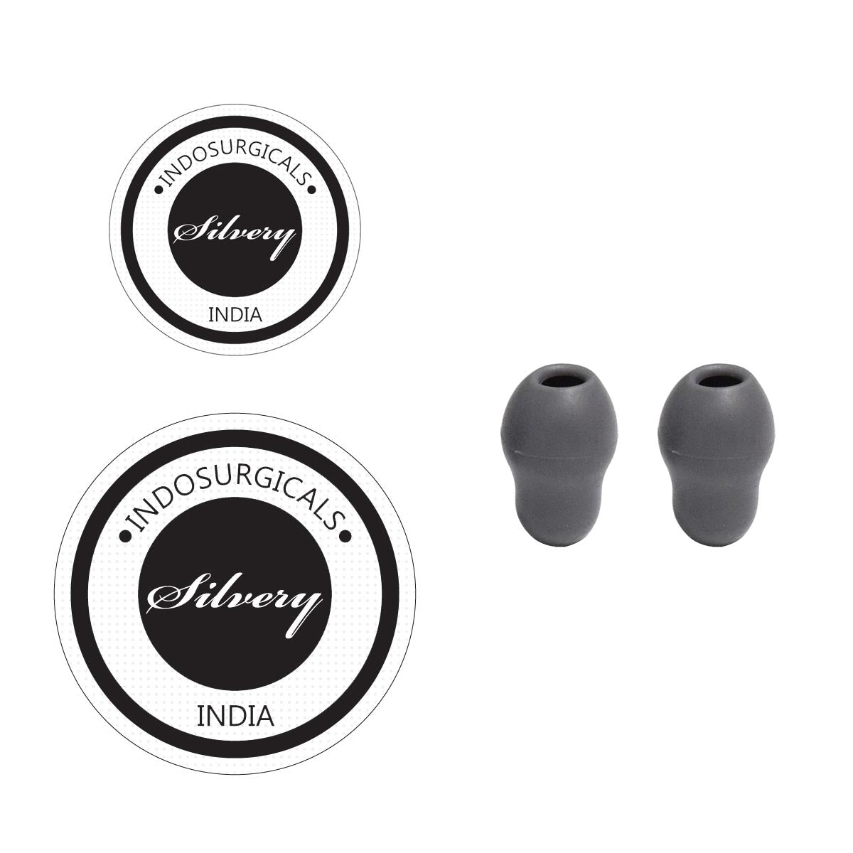 IndoSurgicals Silvery III Stethoscope Spare Parts Kit Additional View