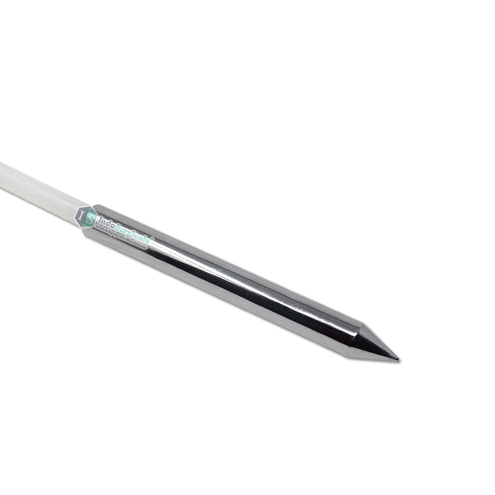 Queen Square Reflex Hammer with Pointed Stainless Steel Tip Additional View