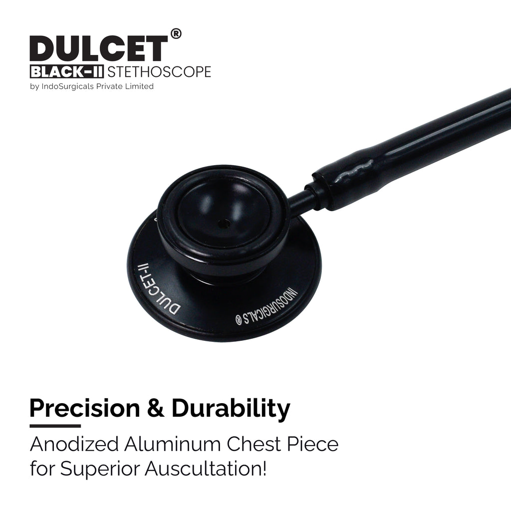IndoSurgicals Dulcet Black-II Stethoscope Additional View