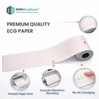 ECG Paper Roll (Size: 80mm X 20m) For 3 Channel ECG Machine (Pack of 5)