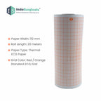 ECG Paper Roll (Size: 110mm X 20m) For 6 Channel ECG Machine (Pack of 5) Additional View