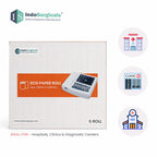 ECG Paper Roll (Size: 210mm X 20m) For 12 Channel ECG Machine (Pack of 5) Additional View