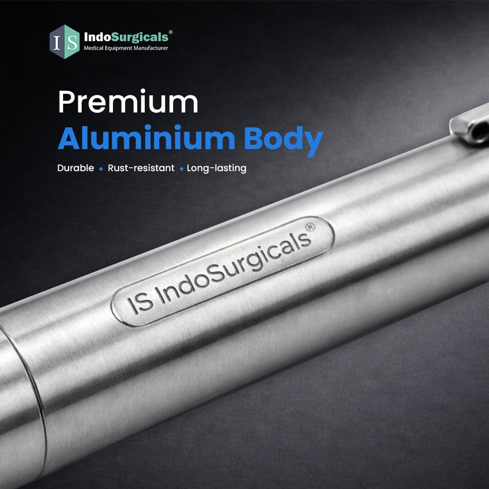 LED Pen Light for Doctors, USB Rechargeable Pen Torch, Dual Light for Eye & Clinical Examination Additional View