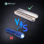 LED Pen Light for Doctors, USB Rechargeable Pen Torch, Dual Light for Eye & Clinical Examination Additional View
