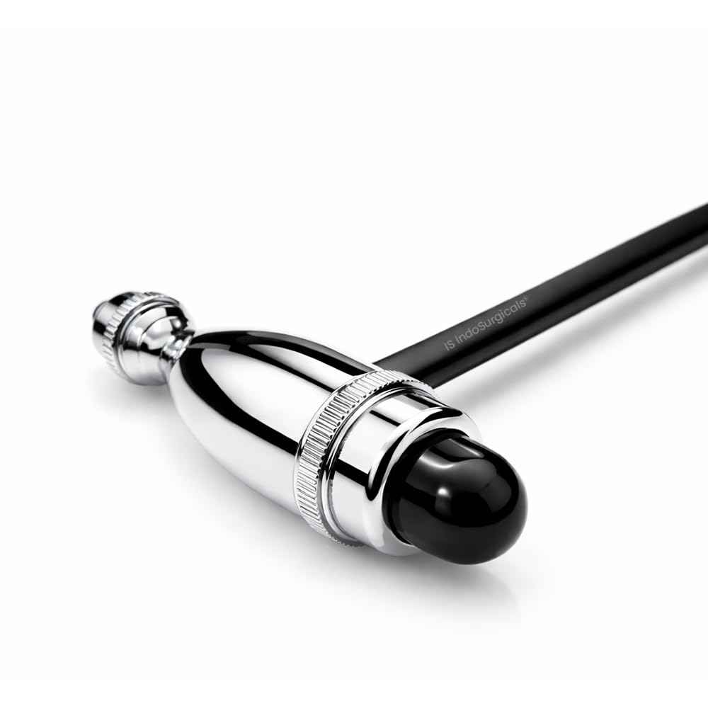 Tromner Reflex Hammer, Neurological Tendon Reflex Testing Hammer, Dual Head Percussion with Plastic Handle, Medical Tool for Doctors, Nurses & MBBS Students  Additional View