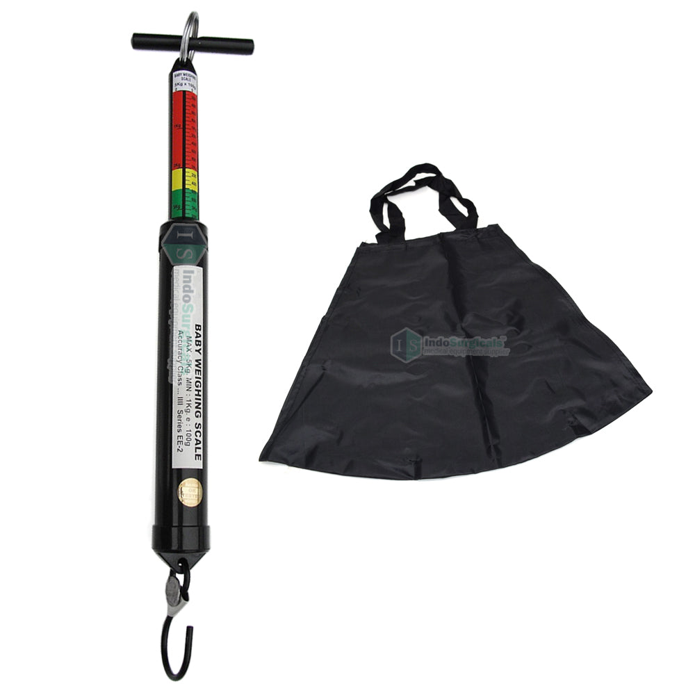 Baby Hanging Weighing Scale with Sling – Manual Spring Type Infant Weight Scale