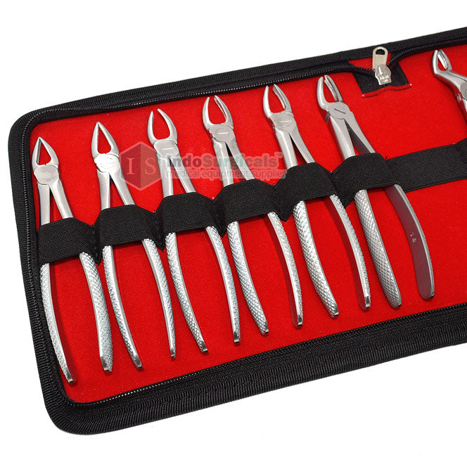 Tooth Extraction Forceps Set of 12 Additional View