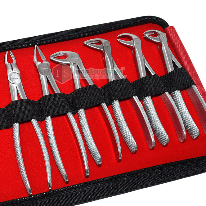 Tooth Extraction Forceps Set of 12 Additional View