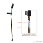 Crutches Elbow / Forearm, Adult Additional View