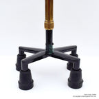 Walking Stick, Quadripod (Four Legs), Adjustable Additional View