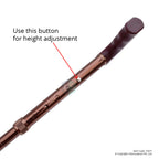 Folding Walking Stick, Adjustable, Aluminium Additional View