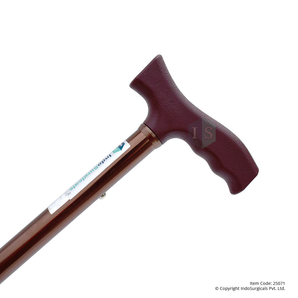 Folding Walking Stick, Adjustable, Aluminium Additional View