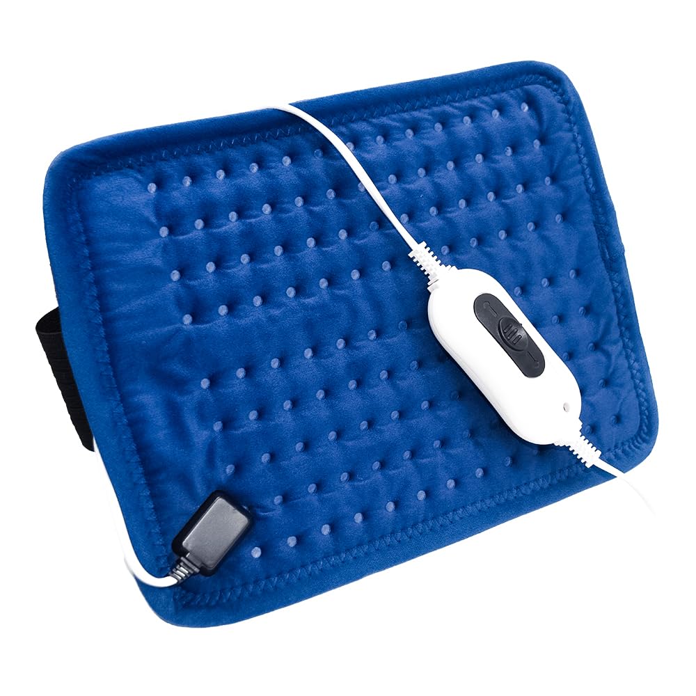 QIVON Electric Heating Pad for Pain Relief, Orthopedic Heat Therapy Belt with Temperature Controller for Back, Neck, Lumbar Pain Relief, Muscle Strain and Cramps Additional View