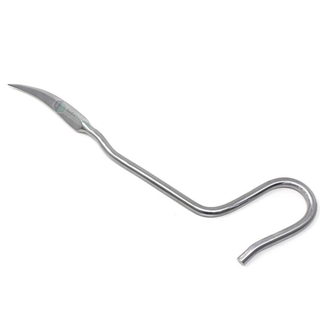 Orthopedic Bone Awl Curved Diamond Pointed