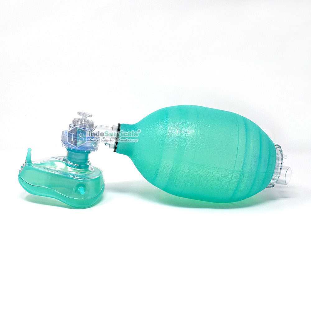 Silicone Artificial Resuscitator (Ambu Type Bag) Adult Additional View