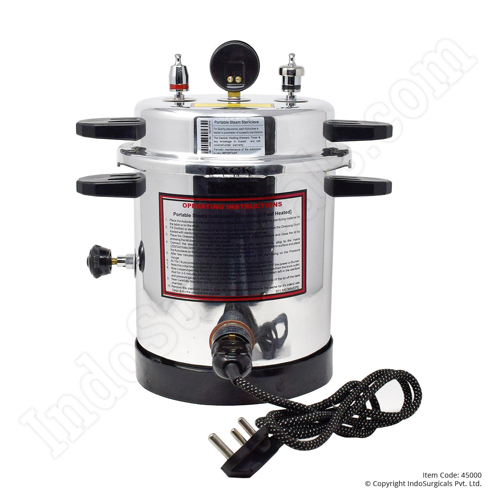 Autoclave (13 litres) Electric, Pressure Cooker Type, Mirror Finish Additional View