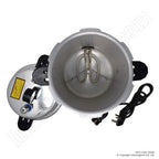 Autoclave (13 litres) Electric, Pressure Cooker Type, Mirror Finish Additional View