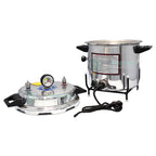 Autoclave (29 litres) Electric, Pressure Cooker Type, Mirror Finish Additional View