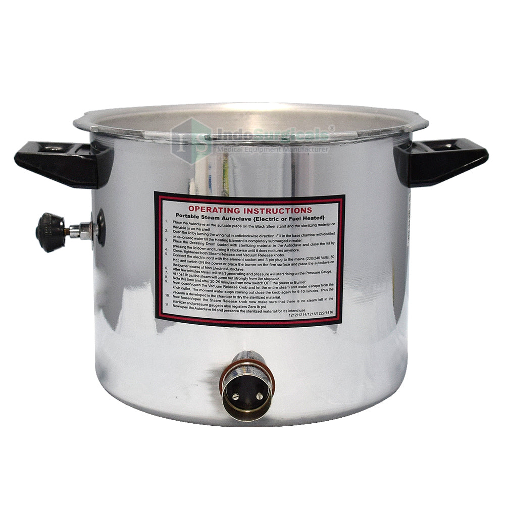 Autoclave (21 litres) Electric, Pressure Cooker Type, Mirror Finish Additional View