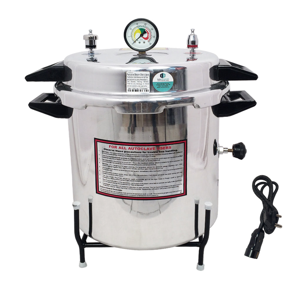 Autoclave (24 litres) Electric, Pressure Cooker Type, Mirror Finish