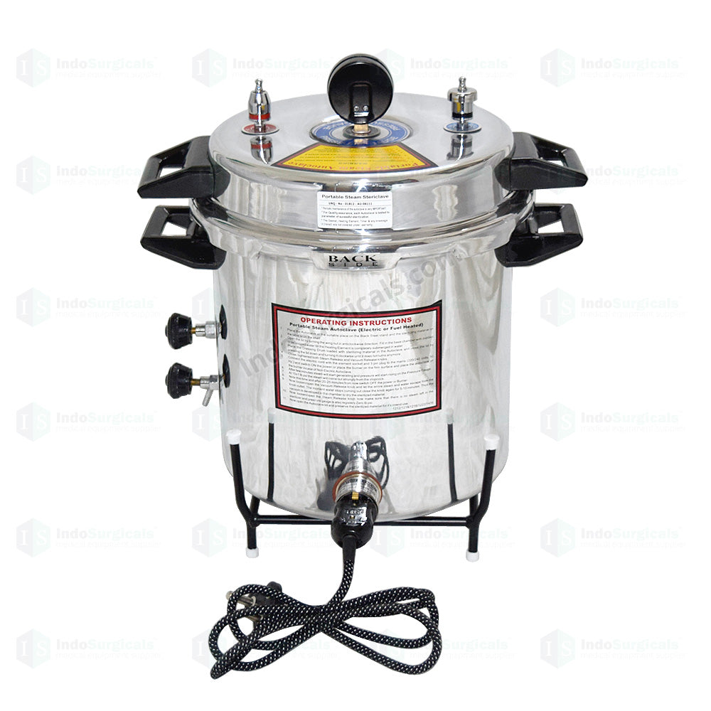Autoclave (40 litres) Electric, Pressure Cooker Type, Mirror Finish Additional View