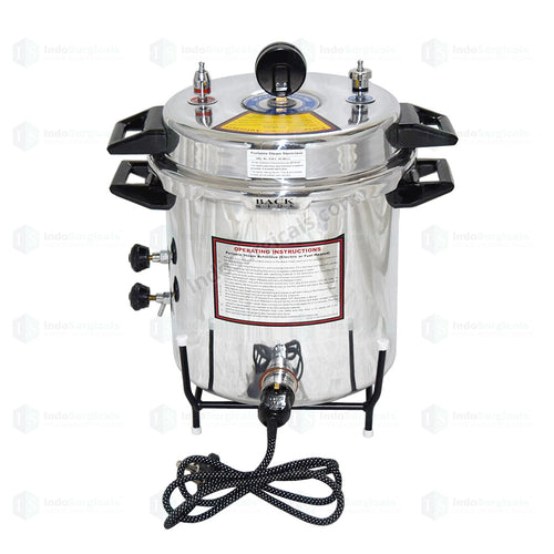 Autoclave (40 litres) Electric, Pressure Cooker Type, Mirror Finish Additional View