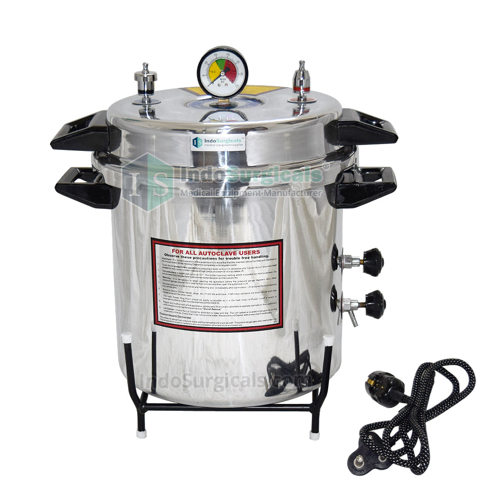 Autoclave (29 litres) Electric, Pressure Cooker Type, Mirror Finish