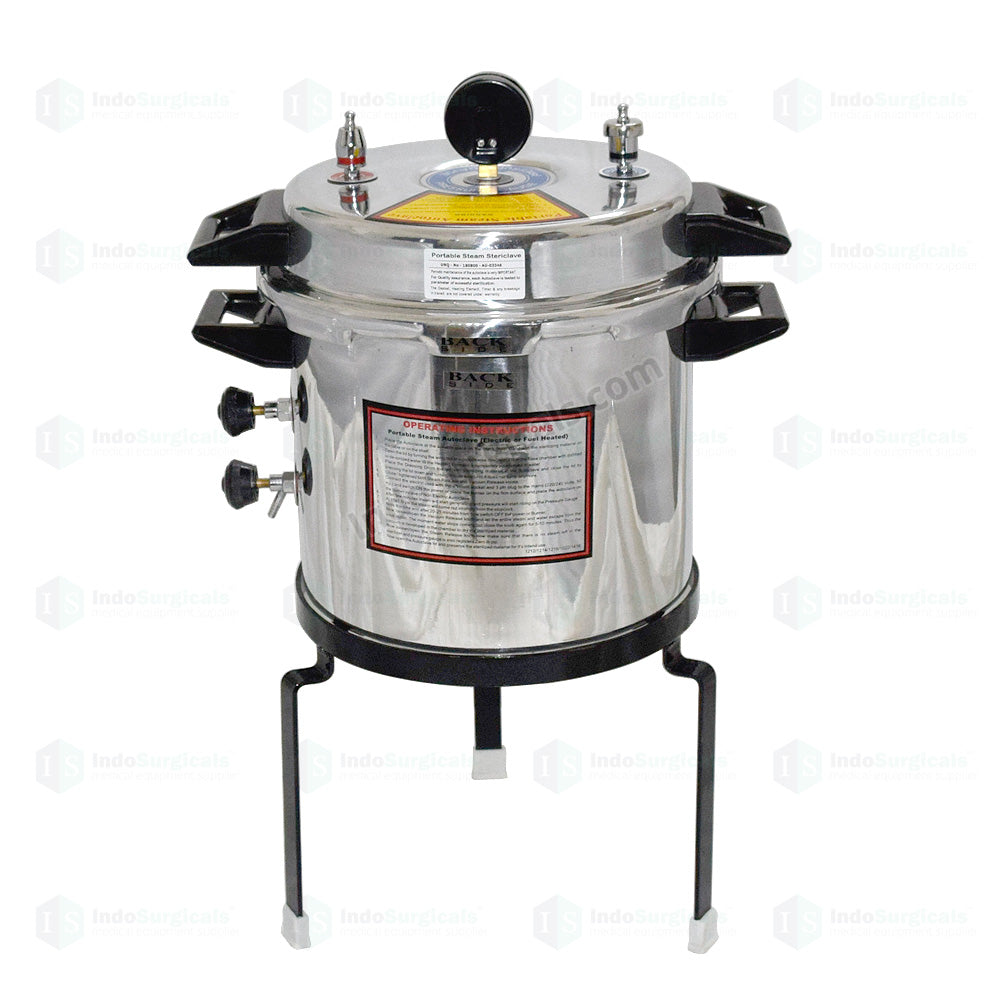 Autoclave (29 litres) Non-Electric, Pressure Cooker Type, Mirror Finish Additional View